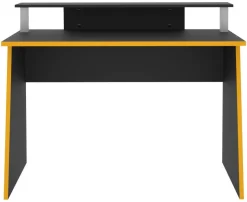 Gaming-Schreibtisch anthrazit orange B/H/T: ca. 117x93x50 cm