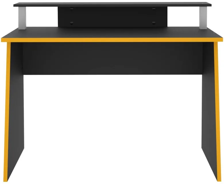 Gaming-Schreibtisch anthrazit orange B/H/T: ca. 117x93x50 cm