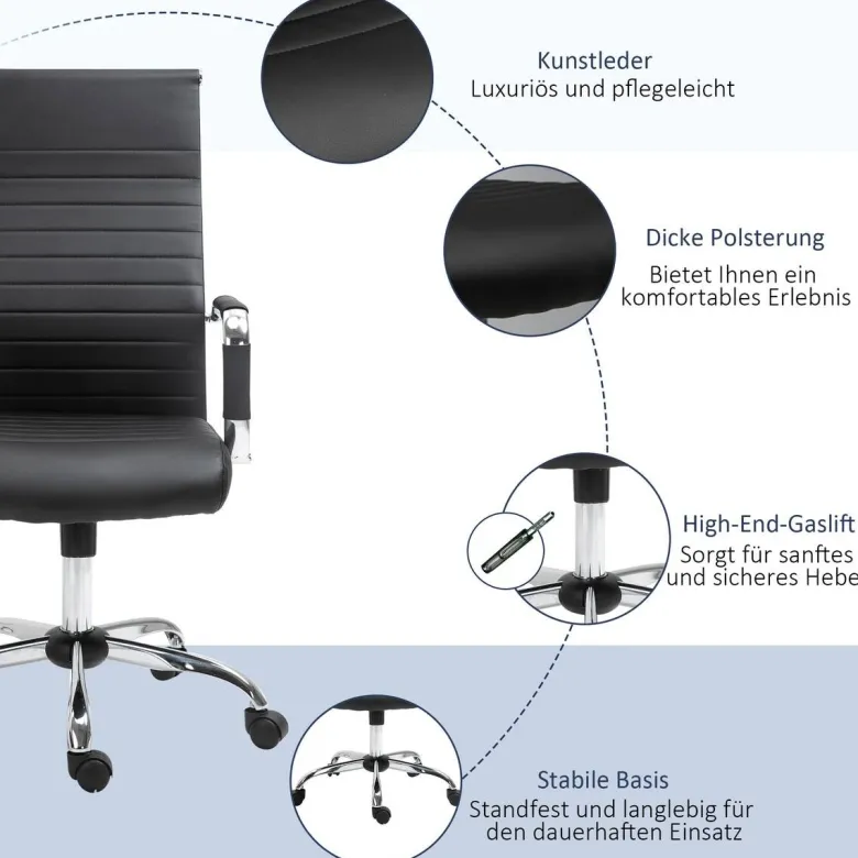 Gaming-Sessel 921-383BK schwarz
