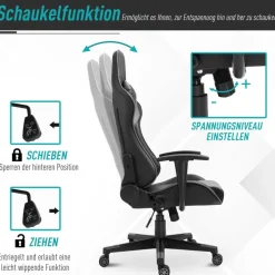 Gaming-Sessel 921-251 schwarz