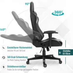 Gaming-Sessel 921-251 schwarz