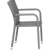 Gardamo Sessel 2er Set MINAS titanfarbig Kunststoff B/H/L: ca. 57x85x61 cm