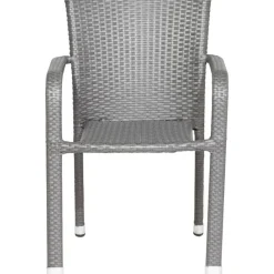 Gardamo Sessel 2er Set MINAS titanfarbig Kunststoff B/H/L: ca. 57x85x61 cm