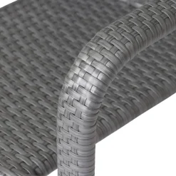 Gardamo Sessel 2er Set MINAS titanfarbig Kunststoff B/H/L: ca. 57x85x61 cm