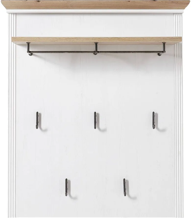 Garderobenpaneel Jasmin Pinie Nachbildung Eiche Artisan Nachbildung B/H/T: ca. 93x107x30 cm