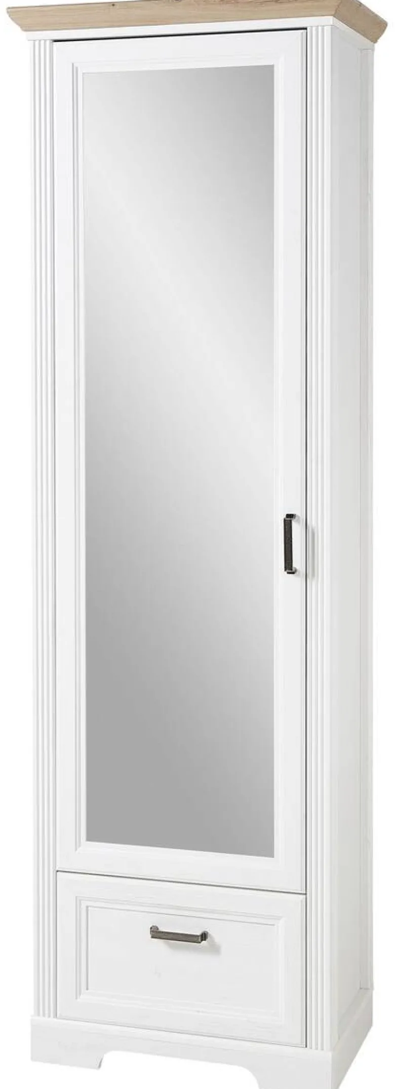 Garderobenschrank Jasmin Pinie Nachbildung Eiche Artisan Nachbildung B/H/T: ca. 65x204x41 cm
