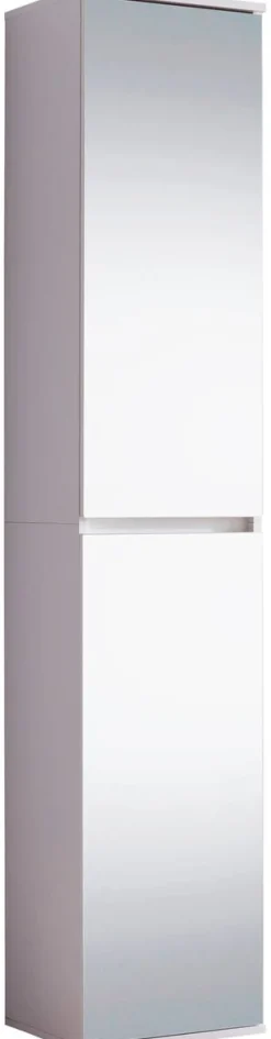 Garderobenschrank Mirror weiß B/H/T: ca. 37x191x34 cm
