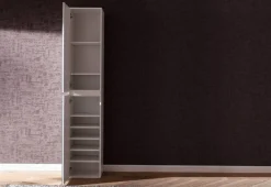Garderobenschrank Mirror weiß B/H/T: ca. 37x191x34 cm
