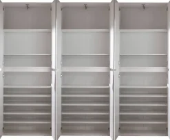 Garderobenschrank Mirror weiß B/H/T: ca. 222x191x34 cm
