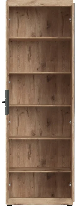 Garderobenschrank Roxy Eiche Viking Nachbildung B/H/T: ca. 65x201x38 cm