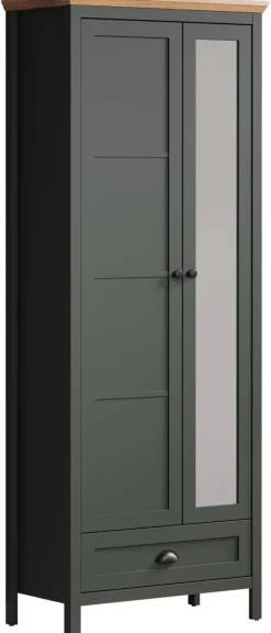 Garderobenschrank Stanton tannengrün Eiche Evoke Coast Nachbildung B/H/T: ca. 77x198x39 cm