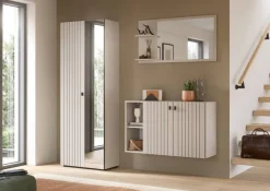 Garderobenschrank STATION Cashmere B/H/T: ca. 70x192x37 cm