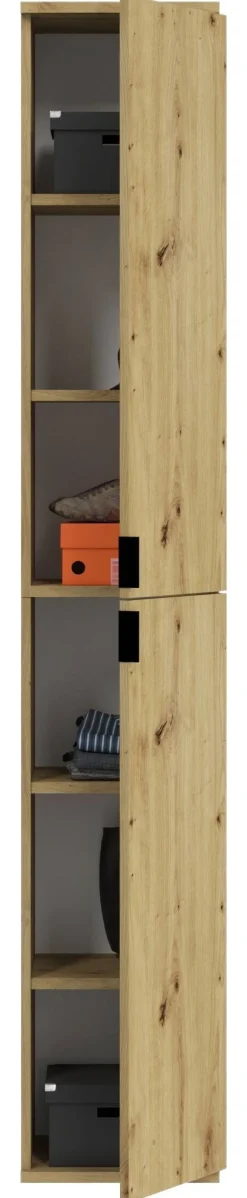 Garderobe PROJEKT Eiche Artisan Nachbildung B/H/T: ca. 212x193x34 cm