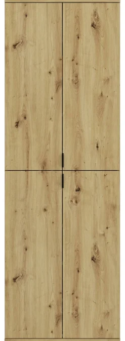 Garderobe PROJEKT Eiche Artisan Nachbildung Spiegel B/H/T: ca. 183x193x34 cm