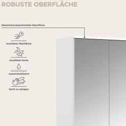 Garderobe PROJEKT X weiß weiß Hochglanz B/H/T: ca. 341x191x37 cm