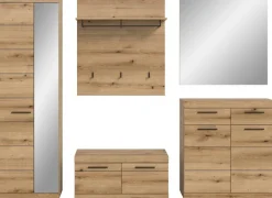 Garderobe SCOUT Evoke Oak Nachbildung B/H/T: ca. 272x197x40 cm