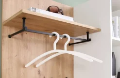 Garderobe Venlo weiß Eiche Artisan Nachbildung B/H/T: ca. 169x196x38 cm
