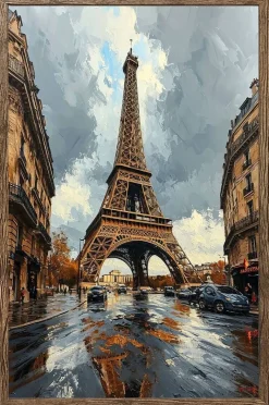 Gerahmtes Bild Paris B/H: ca. 70x50 cm