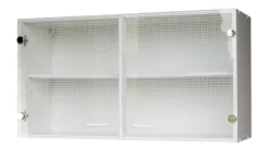 Glashängeschrank weiß matt B/H/T: ca. 100x53x35 cm