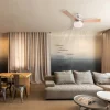 GLOBO Deckenventilator Opal nickel H/D: ca. 30,5x105 cm max. 40 W