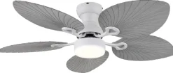 GLOBO LED-Deckenventilator weiß grau H/D: ca. 28,5x107 cm max. 22 W