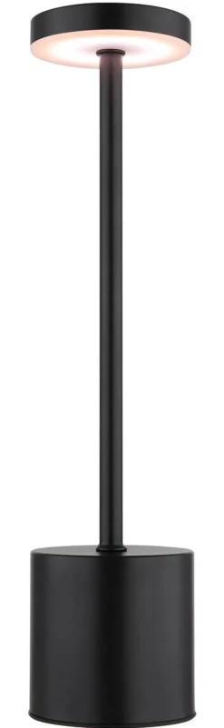 GLOBO LED-Tischleuchte Anru schwarz H/D: ca. 34x8 cm