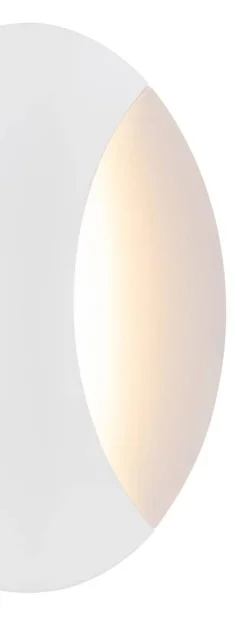 GLOBO LED-Wandleuchte weiß Metall B/H: ca. 21x15 cm 1 Brennstellen