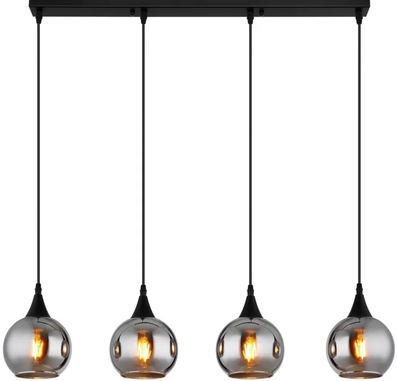 Globo Pendelleuchte Nika E27 4 Brennstellen