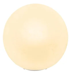GLOBO Tischleuchte mattschwarz Opal weiß Metall Glas H/D: ca. 24,5x25 cm E27 1 Brennstellen