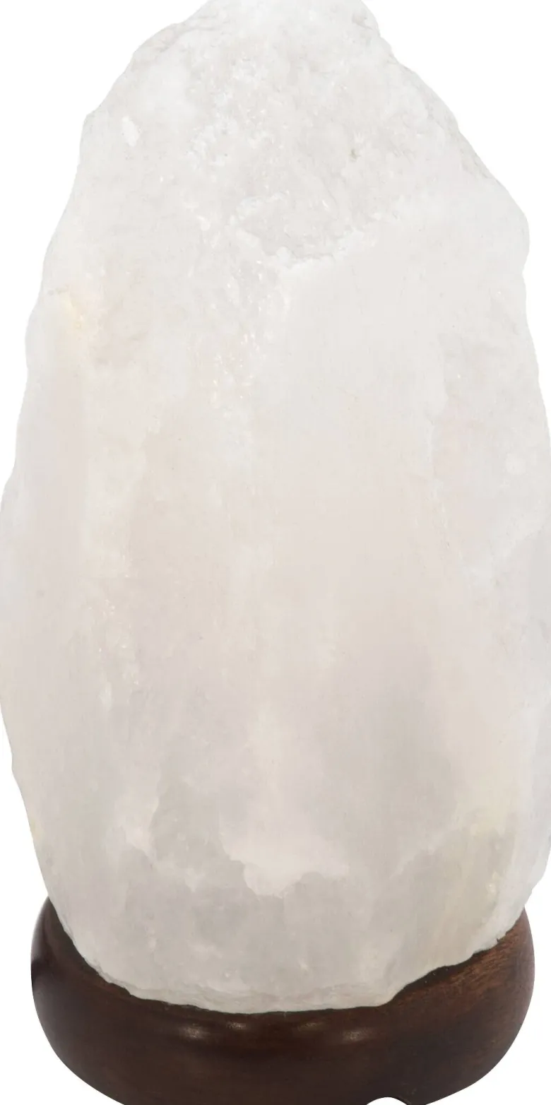GLOBO Tischleuchte Stone weiß braun H/D: ca. 19x12 cm E14 1 Brennstellen