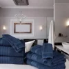 Good Morning Frottier-Set 8-teilig jeansblau Baumwolle