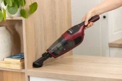 Gorenje Handstaubsauger SVC216100DSIIR rot schwarz Metall Kunststoff B/H/L: ca. 26x118x17 cm