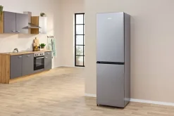 Gorenje Kühl-/Gefrierkombination NRK 418 DCS4 Edelstahloptik B/H/T: ca. 55x183x56 cm