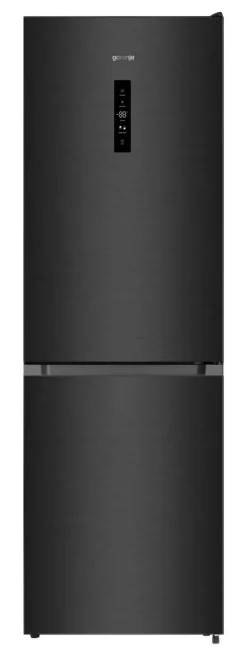 Gorenje Kühl-/Gefrierkombination NRK619CABXL4 schwarz B/H/T: ca. 59,5x186x59 cm