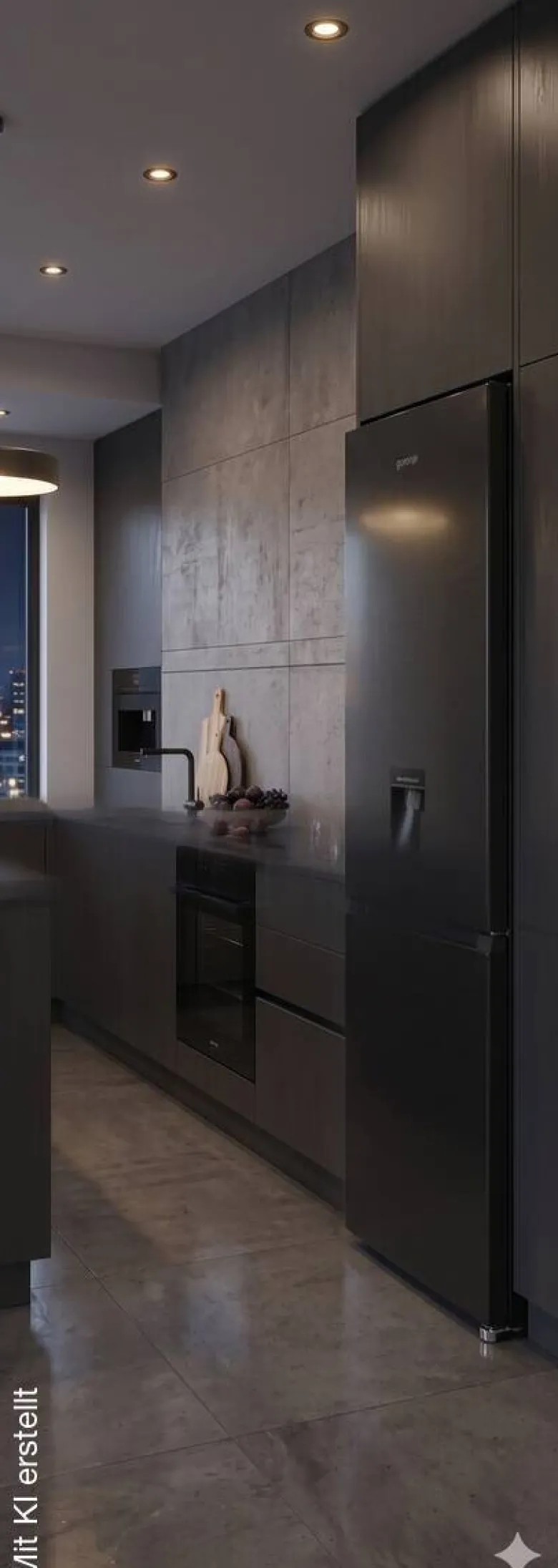 Gorenje Kühl-/Gefrierkombination RK418DPB4WDI schwarz B/H/T: ca. 55x180x55,7 cm