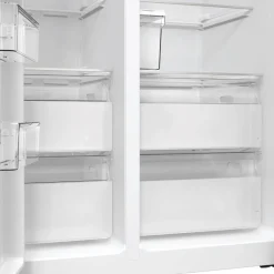Gorenje Side-by-Side NRR9ESXL Edelstahloptik B/H/T: ca. 92x179x70 cm