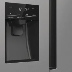 Gorenje Side-by-Side NRR9ESXL Edelstahloptik B/H/T: ca. 92x179x70 cm