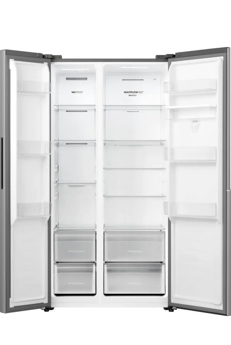 Gorenje Side-by-Side NRS9E4XWD Inox B/H/T: ca. 91,1x178,6x61,5 cm