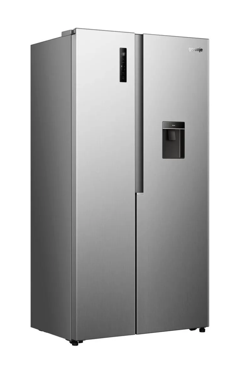 Gorenje Side-by-Side NRS9E4XWD Inox B/H/T: ca. 91,1x178,6x61,5 cm