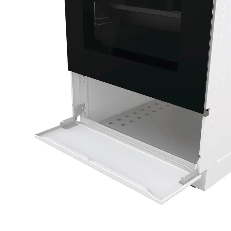 Gorenje Standherd 50cm mit Glaskeramikkochfeld GEC5A22WG weiß B/H/T: ca. 50x85x60 cm