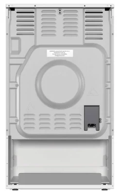 Gorenje Standherd 50cm mit Glaskeramikkochfeld GEC5A21WG weiß B/H/T: ca. 50x85x59 cm