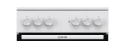 Gorenje Standherd 50cm mit Glaskeramikkochfeld GEC5A21WG weiß B/H/T: ca. 50x85x59 cm