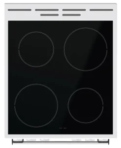 Gorenje Standherd 50cm mit Glaskeramikkochfeld GEC5A21WG weiß B/H/T: ca. 50x85x59 cm