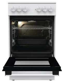 Gorenje Standherd 50cm mit Glaskeramikkochfeld GEC5A21WG weiß B/H/T: ca. 50x85x59 cm