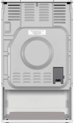 Gorenje Standherd 50cm mit Glaskeramikkochfeld GEC5C41WG weiß B/H/T: ca. 50x85x59 cm