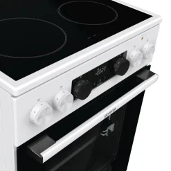 Gorenje Standherd 50cm mit Glaskeramikkochfeld GEC5C41WG weiß B/H/T: ca. 50x85x59 cm