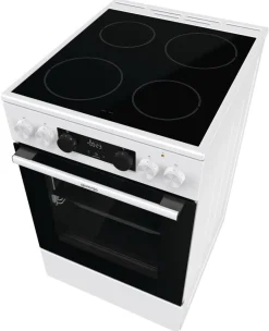 Gorenje Standherd 50cm mit Glaskeramikkochfeld GEC5C41WG weiß B/H/T: ca. 50x85x59 cm