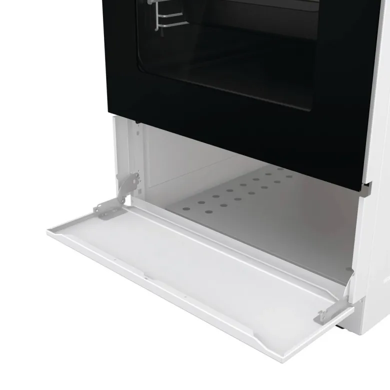 Gorenje Standherd 50cm mit Glaskeramikkochfeld GEC5C41WG weiß B/H/T: ca. 50x85x59 cm