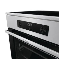 Gorenje Standherd 60cm mit Glaskeramikkochfeld GEIT6C60XPG Edelstahl B/H/T: ca. 60x85x60 cm