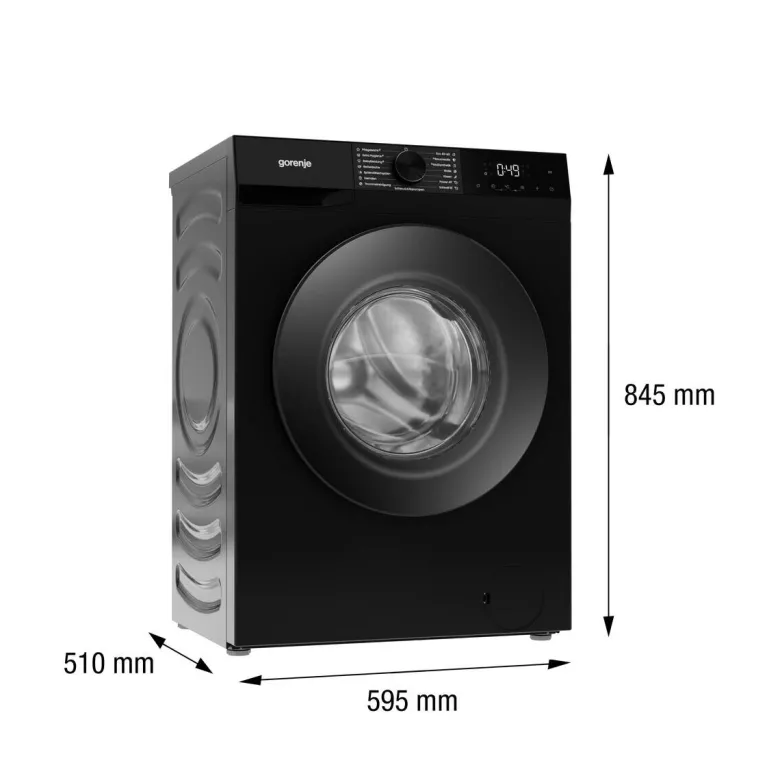Gorenje Waschmaschine W5G2P84A32PB schwarz B/H/T: ca. 59,5x84,5x51 cm ca. 8 kg